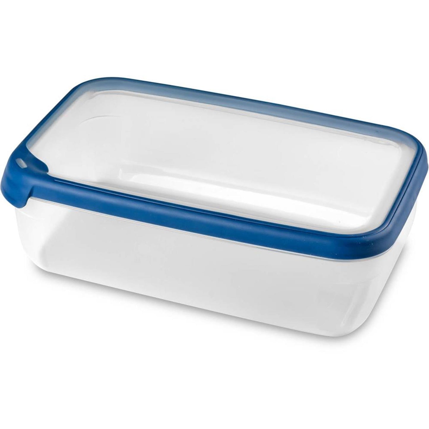 Curver grand chef vershoudbak rechthoek 4l transparant donkerblauw