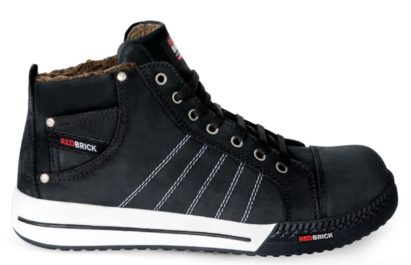 Redbrick ice sneaker hoog s3 gevoerd zwart - maat 48 - 11.083.037.48