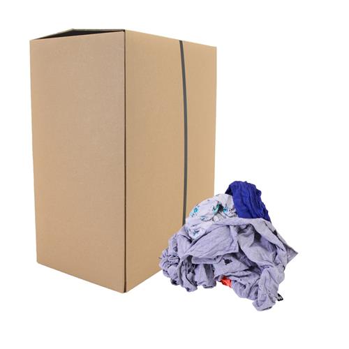 Poetsdoeken bont interlock 10kg
