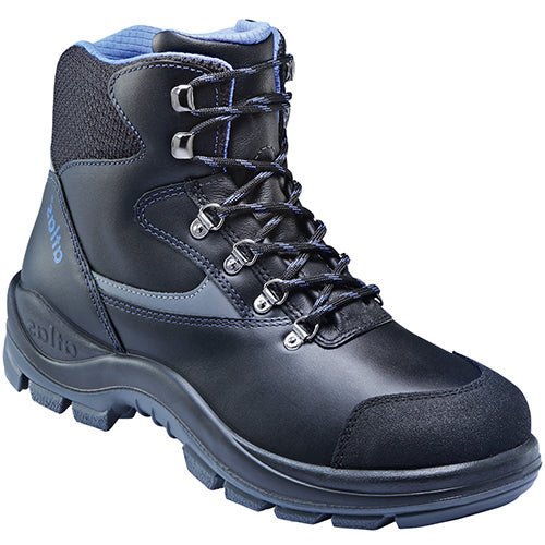 Atlas werkschoen big size 735 hoog s3 | zwart blauw | maat 53 - 00.012.156.53