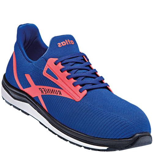 Atlas werkschoen runner 45 s1p | neon blauw | maat 37 - 4043692434445
