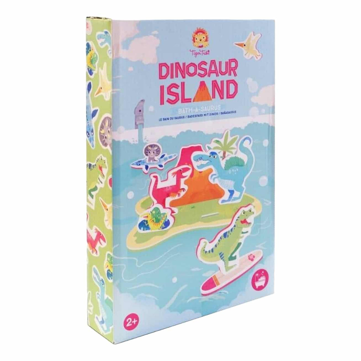 Dam tiger tribe badspeelgoed dinosaurussen eiland