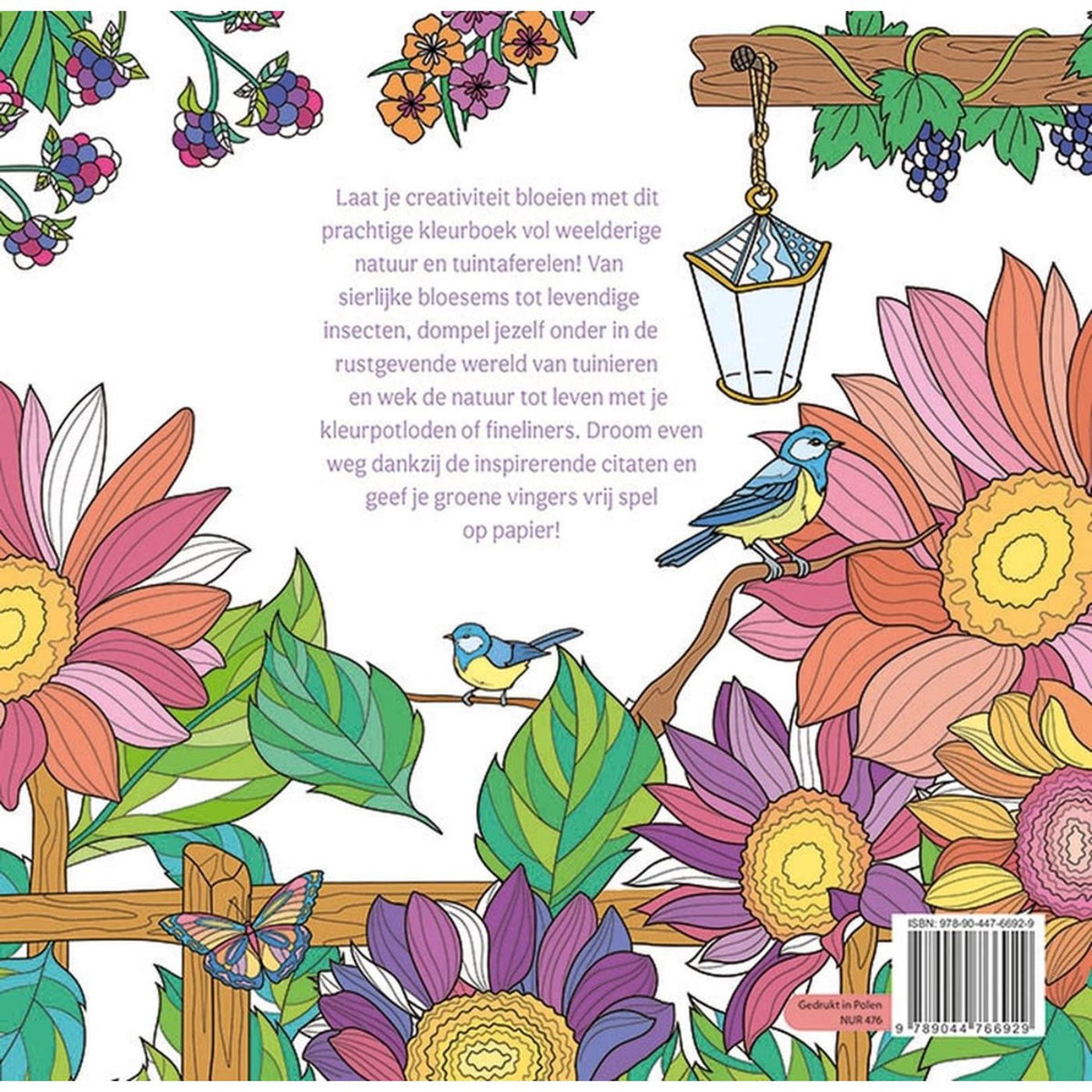 Deltas beautiful gardens kleurboek
