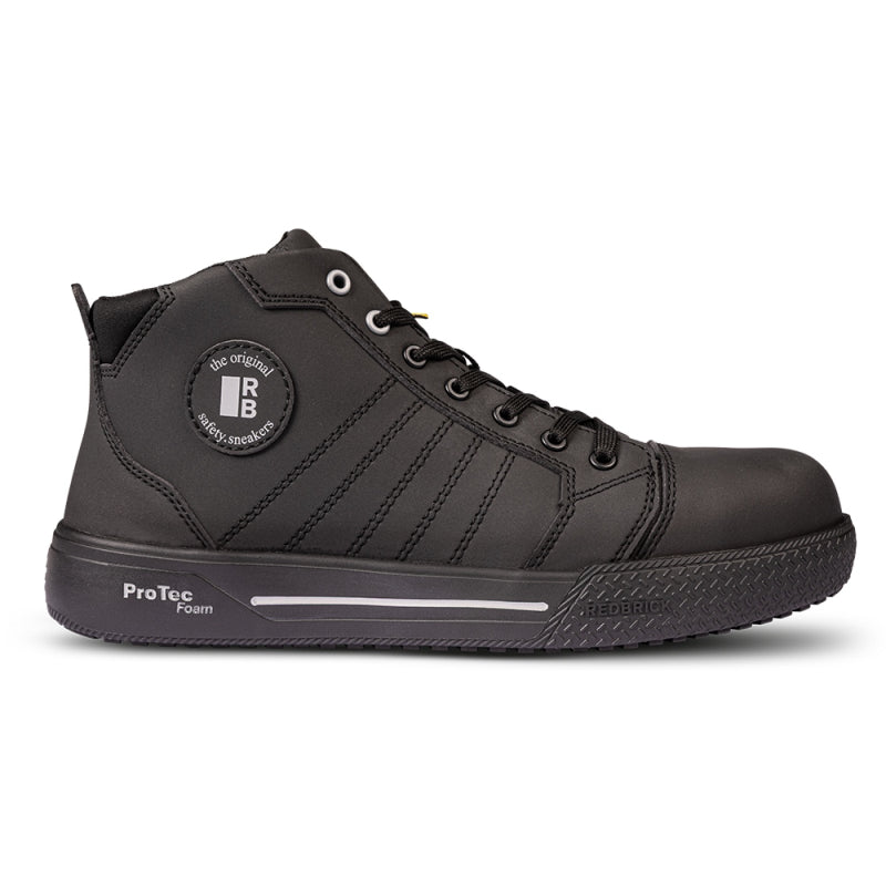 Redbrick beater high s3s | zwart | maat 48 - 8713458014148
