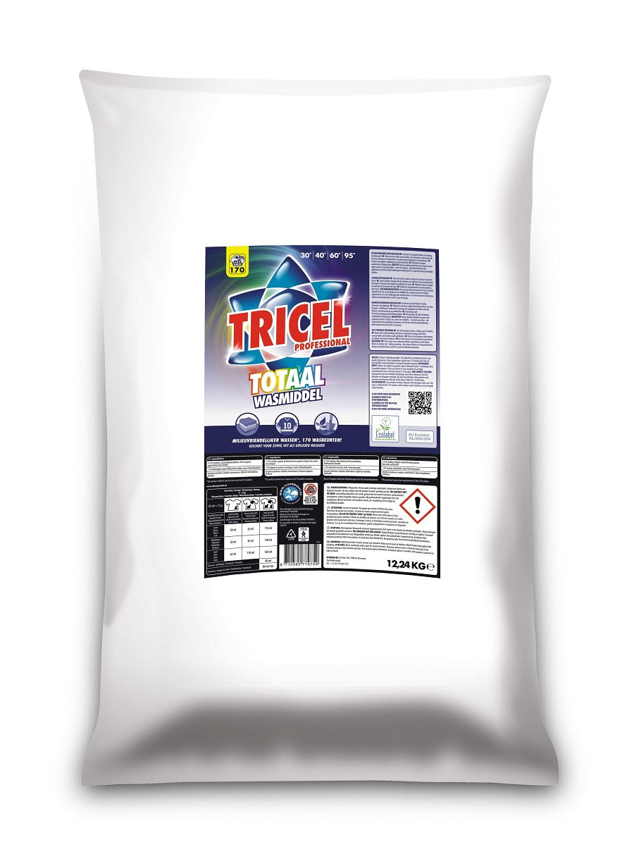 Tricel producten totaal wasmiddel 12 24kg