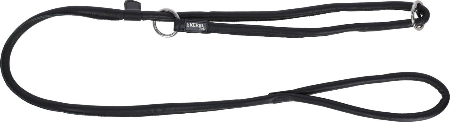Producten rundlederen sliplijn roma 170 cm 8 mm zwart