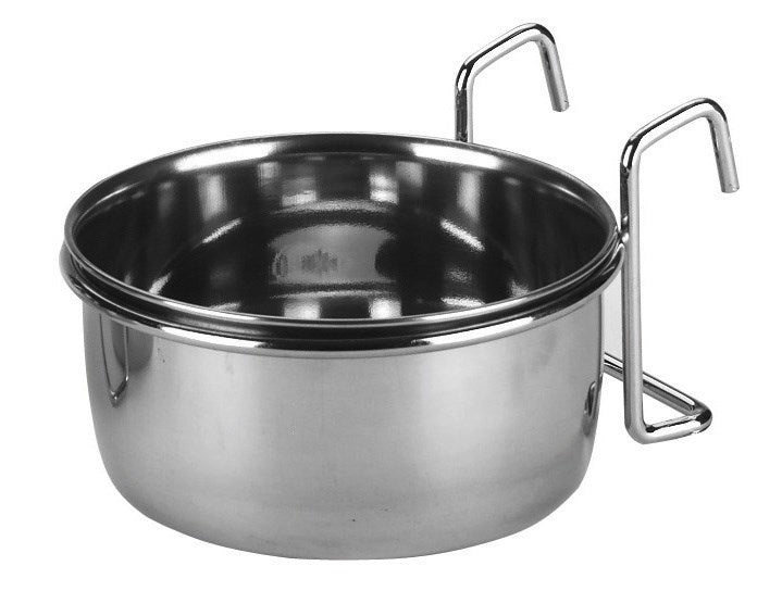 Producten rvs bakje 600 ml 12 cm met houder