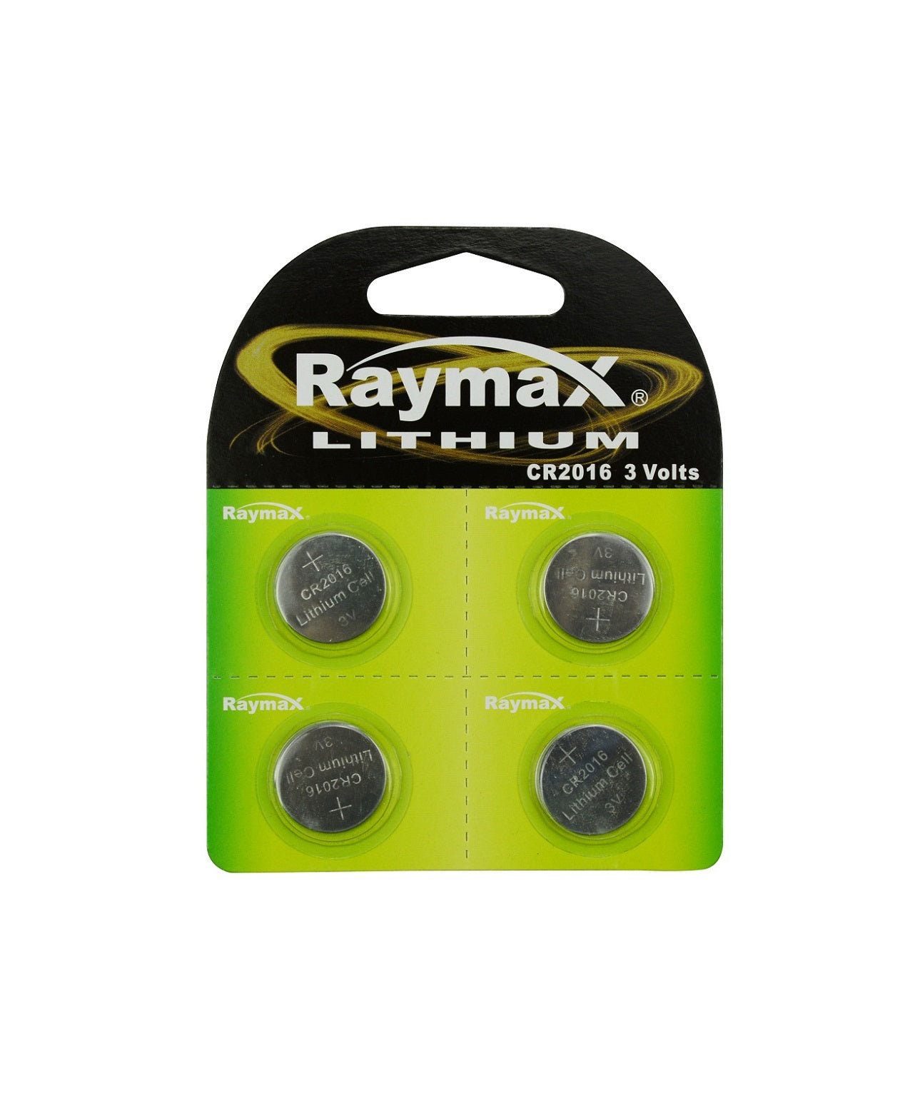 Raymax producten knoopcel batterij 3v cr2016 4 stuks