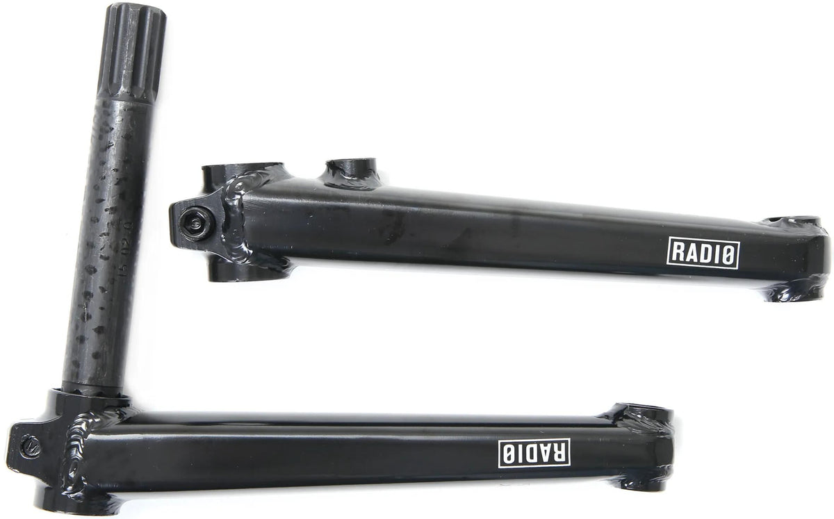 Radio bmx crank am bmx crank am 3 pcs.w.bot.bracket,black