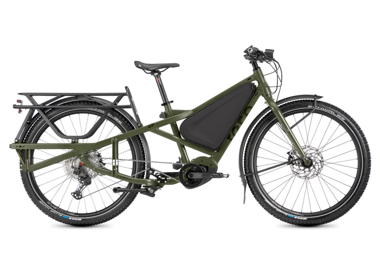 Tern elektrische cargofiets orox s12 (#1) ebike orox s12 29 46 12sp pine green matt