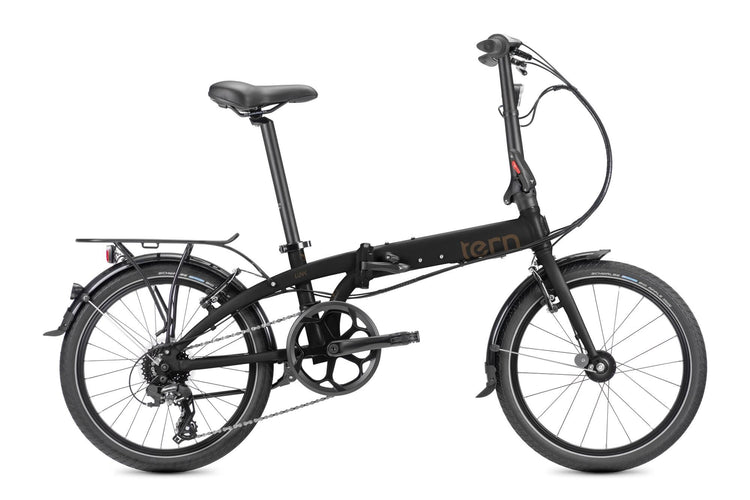 Tern vouwfiets link c8 (#1) bike link c8 8sp dr black taupe