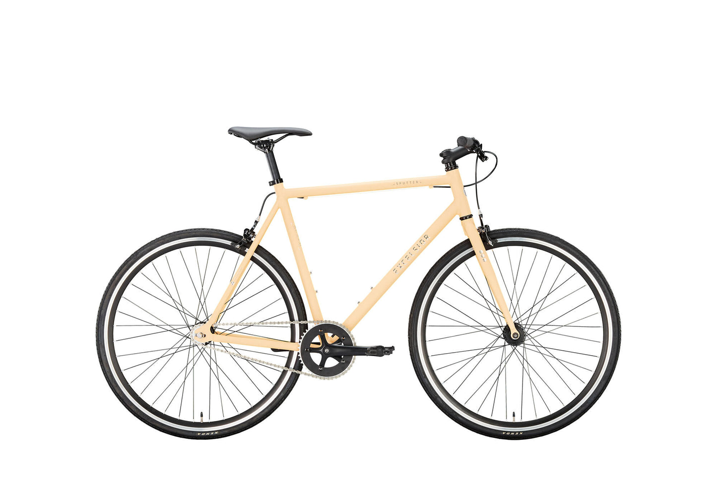 Excelsior urbanfiets sputter mod. 24 bike excel. sputter 28 53 diam. 2sp peach matt