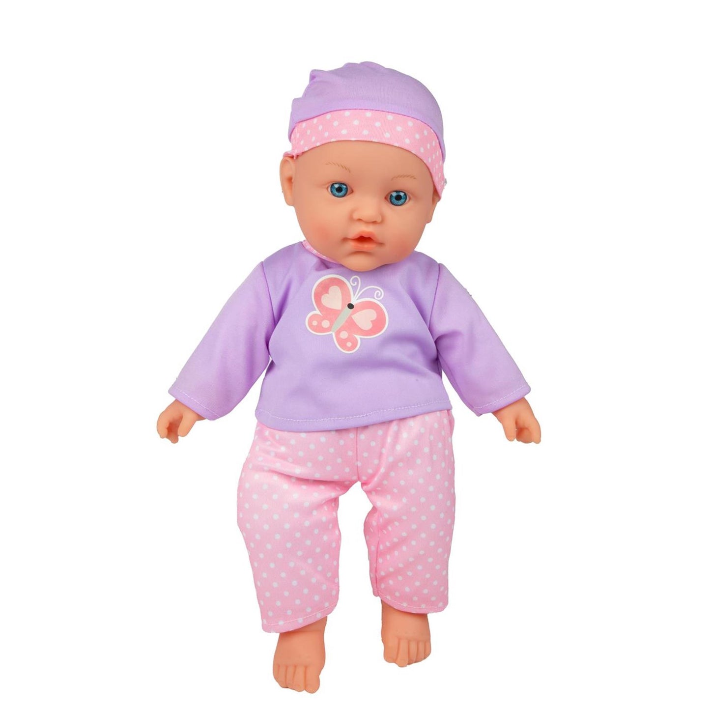Toi-toys beau zachte babypop 40cm met geluid 2 assorti