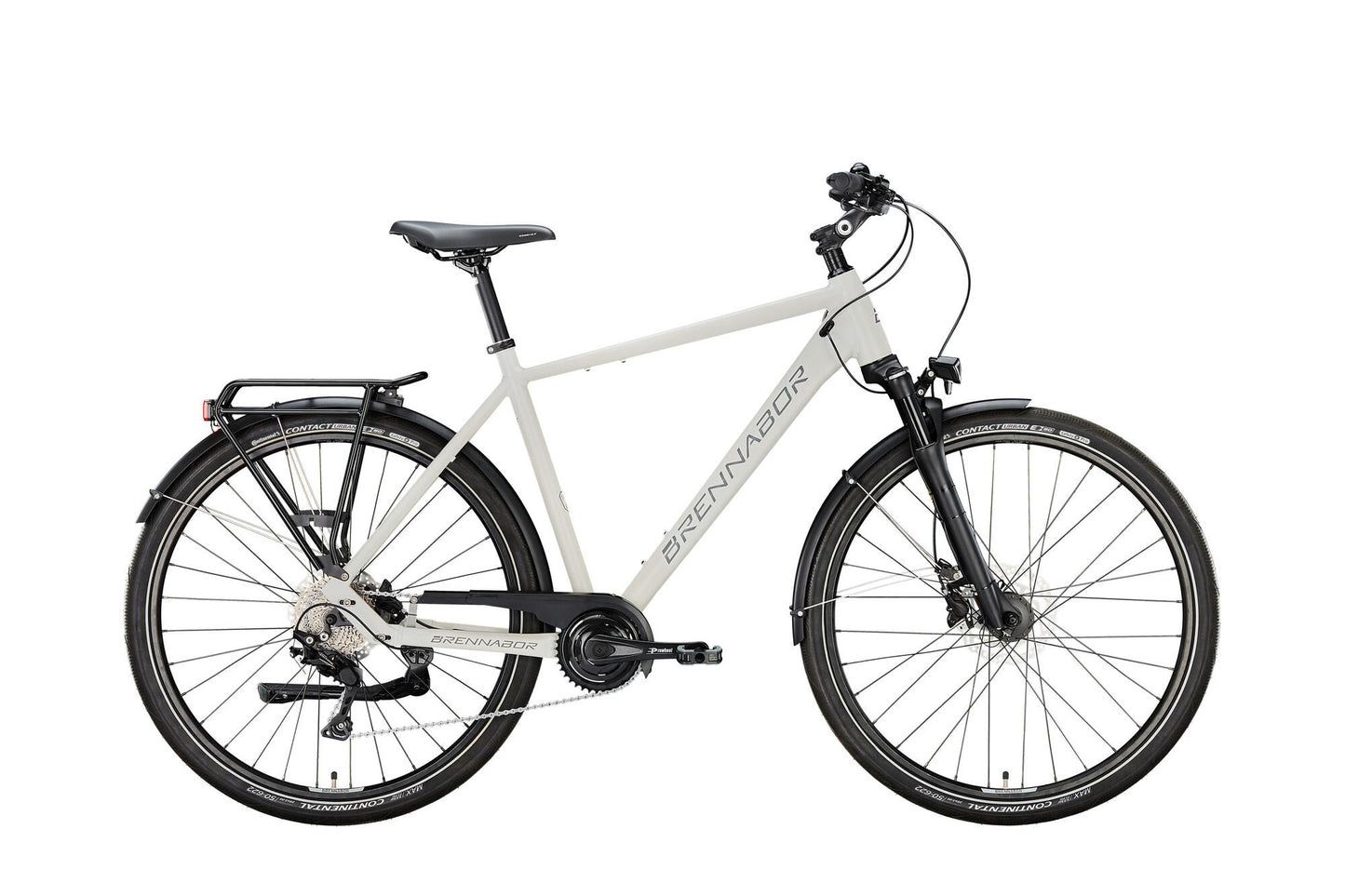 Brennabor trekkingfiets t-60 mod. 22 bike brennab. t-60 28 60 diam. 18sp grey grey