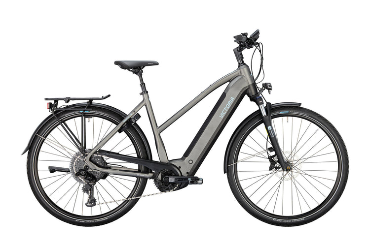 Victoria elektrische trekkingfiets tresalo 16 mod. 24 ebike vict.tres. 16 28 48 trap. 11sp bat black matt