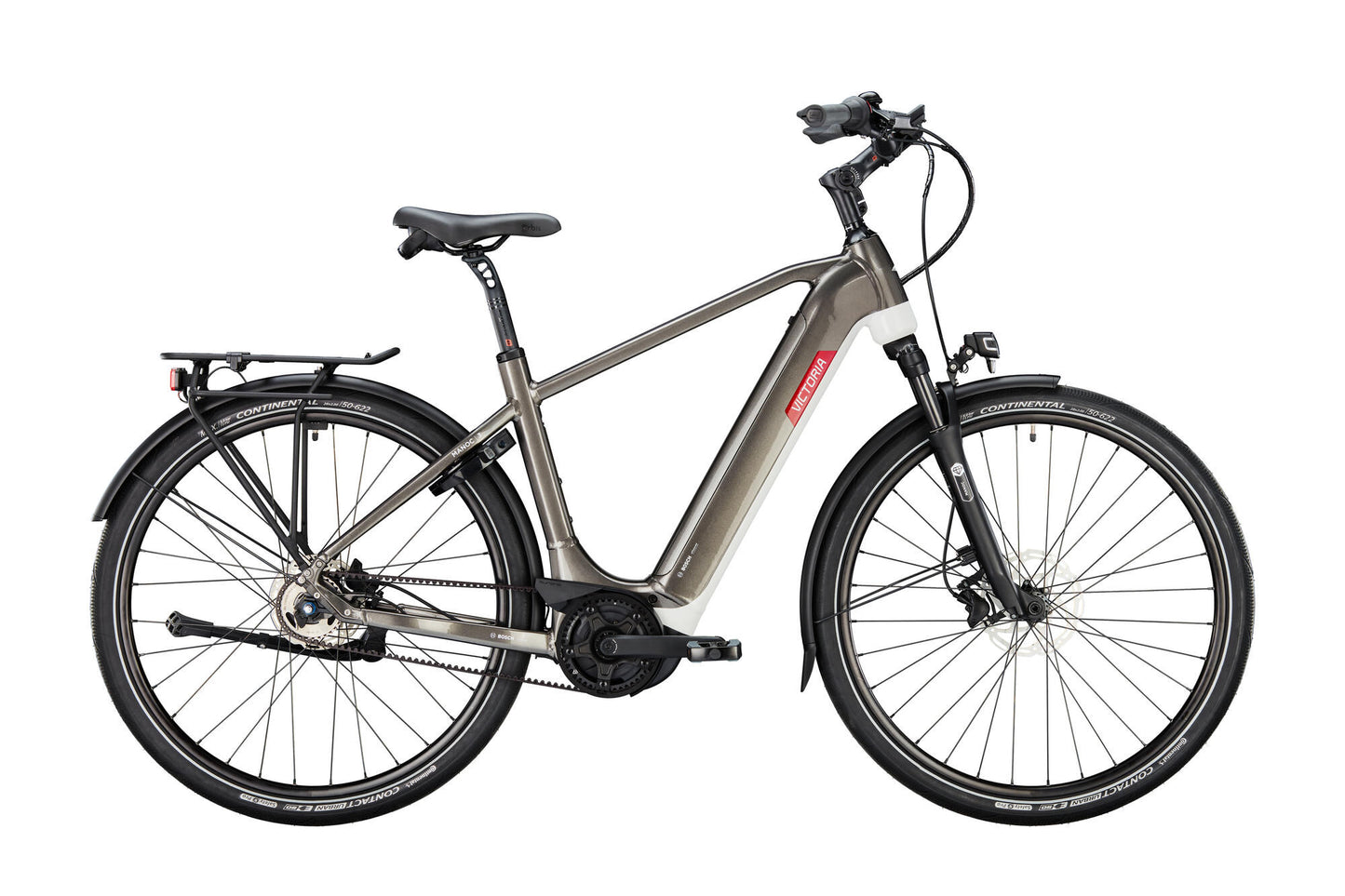 Victoria elektrische trekkingfiets manoc 3 (#1) ebike vict. manoc 3 28 54 diam. 5sp cb quartz grey