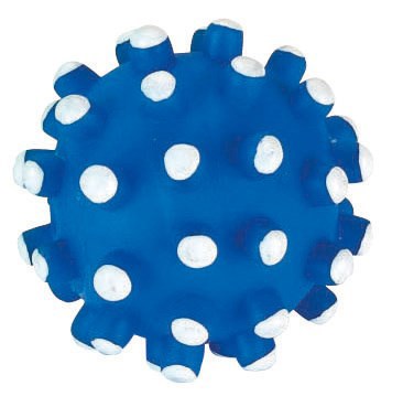Producten vinyl speelbal ca 12 cm m noppen plus pieper