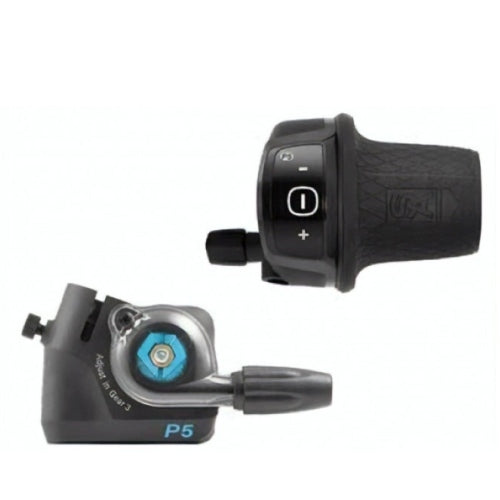 twist shifter 5-Speed met clickbox passend op Sram