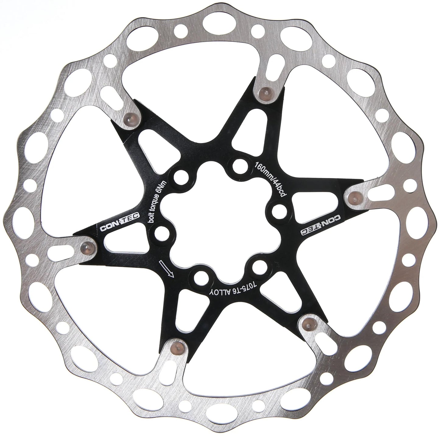 Contec remschijf cdr-hd 2 ct disc br. rotor cdr-hd2 160 mm 2-parts 6-hole