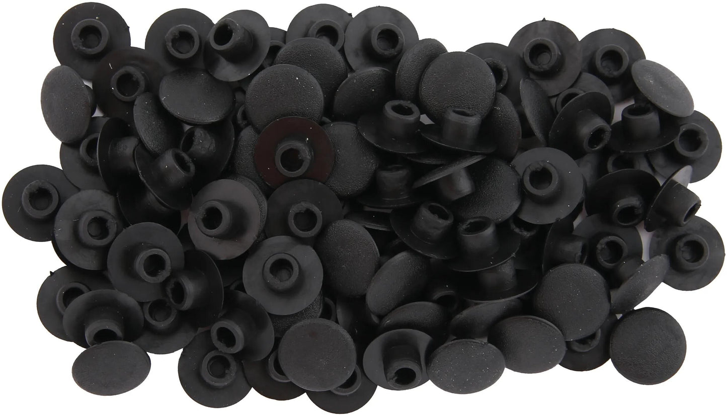 Fix-nippel afdekdopje cover plugs 6mm hex socket 100pcs.
