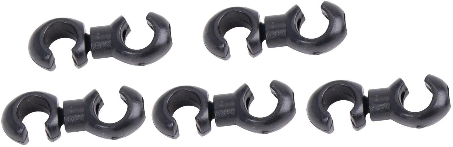 Fibrax kabelhouder cable holder black