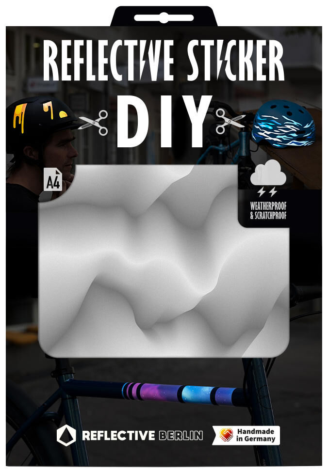 Reflective berlin reflex-sticker diy refl.sticker ref.berlin diy abyss iceberg
