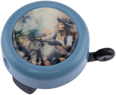 Reich fietsbel nostalgie rich motif bell nostalgia pastel blue