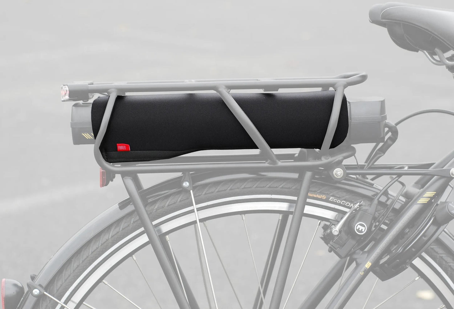 Fahrer beschermhoes voor accu universal - gepäckträger bat.protection bosch shim.yamaha bafang