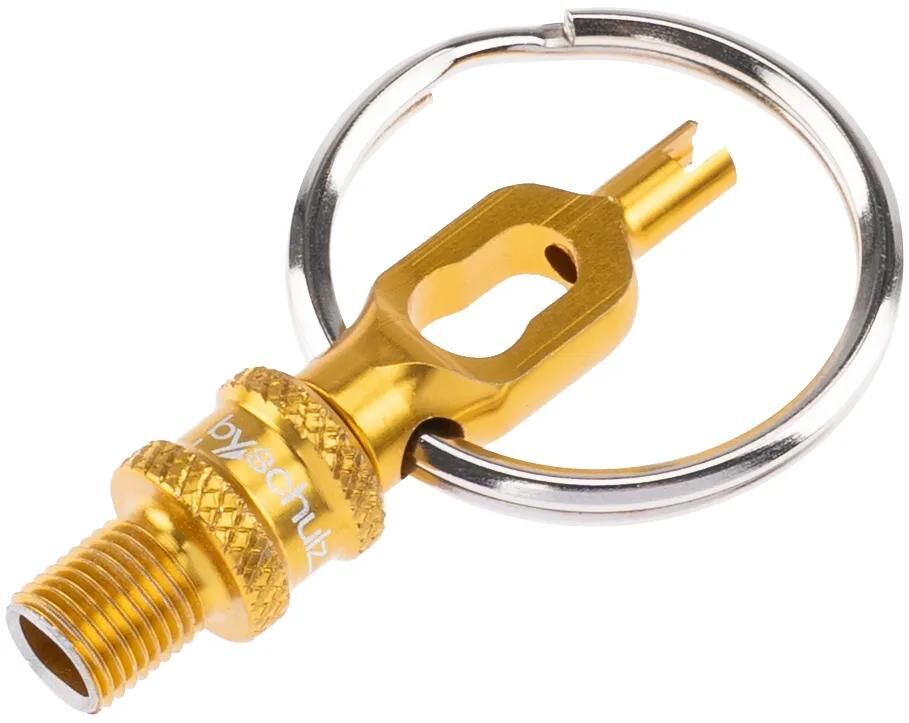 By,schulz ventiladapter v.5 valve adapter v.5 gold