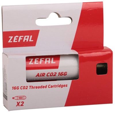Zefal zéfal co2 patroon co2 cartridge zéfal push 16g w.thread