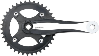 Miranda crankstel beta 1r plus crankset beta 1r plus 170mm 38t b sil.