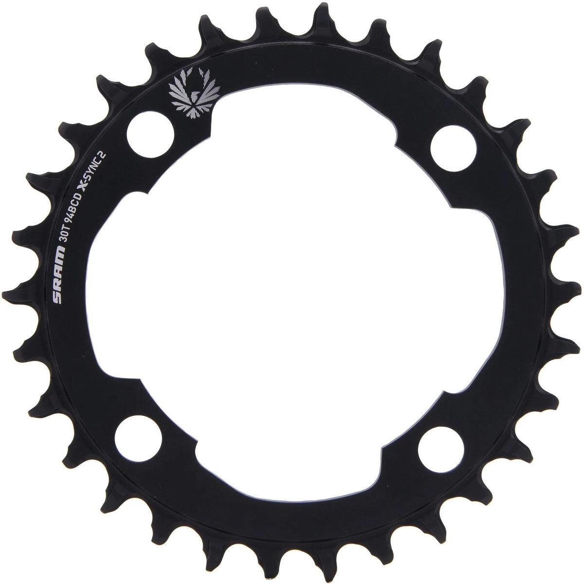 Sram kettingblad x-sync 2 chain ring x-sync 30 teeth alu black