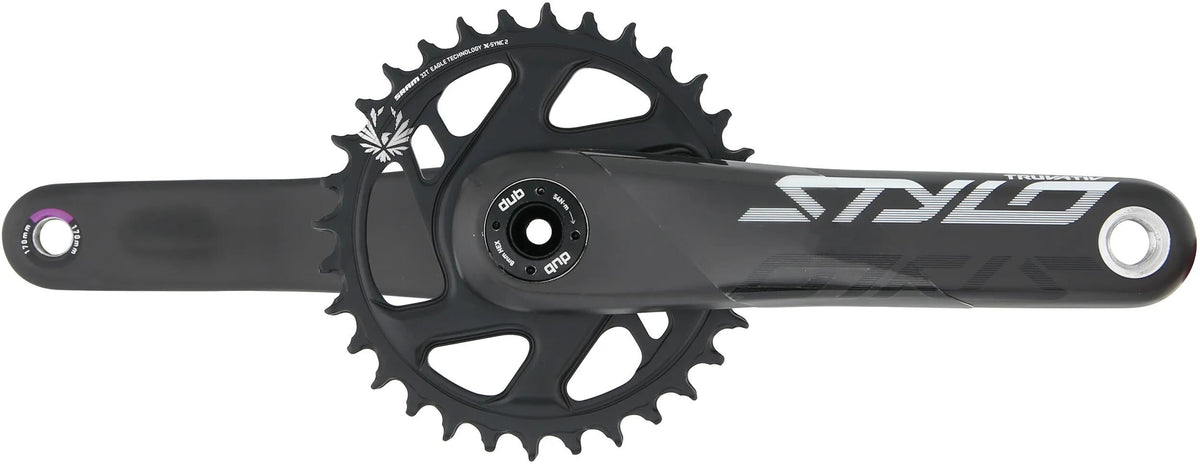 Truvativ crankstel stylo carbon eagle crankset stylo carb.eagle 32t.dub boost