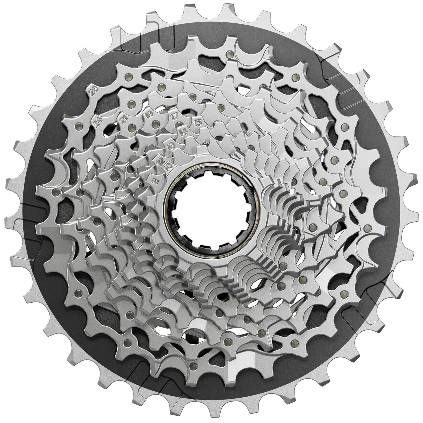 Sram kassette xg-1270 e1 cassette xg-1270 e1 10-33 z. silver