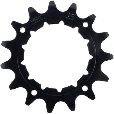 Kmc steek-tandwiel sprocket rohloff 1 2 x 1 8 15 teeth alu