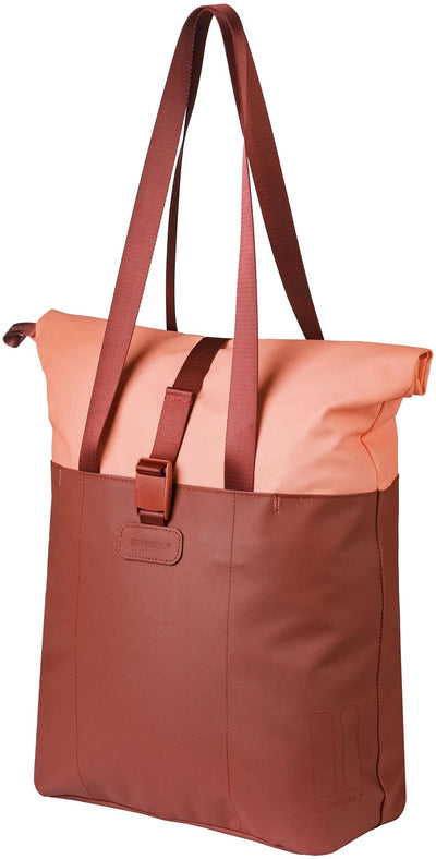 Basil shopper vive mik hooks 15-20l bordeaux roze
