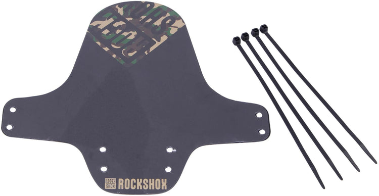 Rockshox steekspatbord fender clip-on fender rs black camouflage green