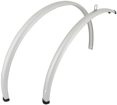 Contec schutzblech-set splash protect ct fender splash prot. 28 35mm silver shiny
