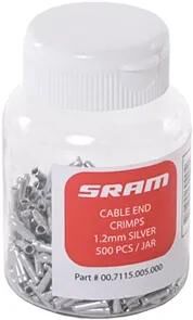 Sram einddopje end caps f.1,2mm cab. 500pcs