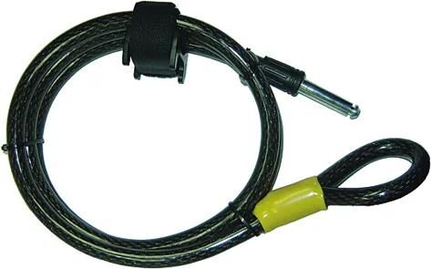 Security plus insteekkabel plug-in chain sec.plus black plastic cover