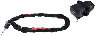 Trelock insteekketting zr 355 plug-in chain zr355 150cm + saddle bag