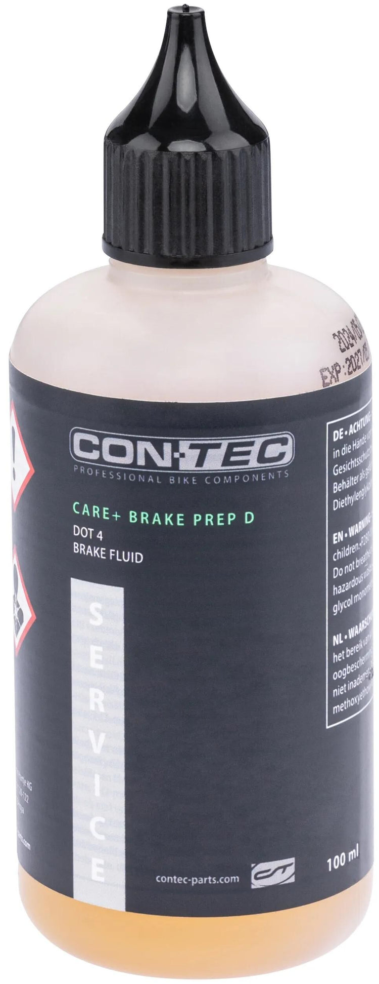 Contec remvloeistof care+ brake prep d ct brake fluid care+ brake prep d, 100 ml