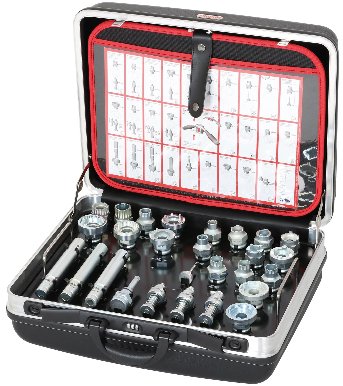 Cyclus tools werkzeugkoffer 2.0 cyclus tool case incl.snap in tools