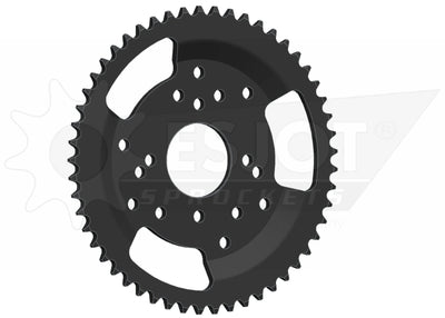 Esjot chain wheel 420 53z steel black