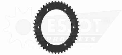 Esjot chain wheel 525 45z steel black