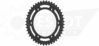 Esjot chain wheel 530 47z steel black