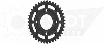 Esjot chain wheel 530 39z steel black