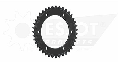Esjot chain wheel 530 43z steel black