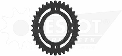 Esjot chain wheel 530 34z steel black