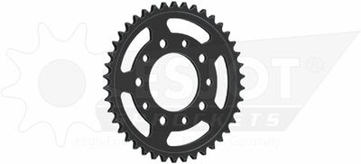 Esjot chain wheel 530 42z steel black
